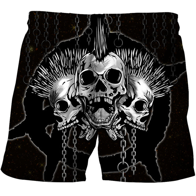 Punk Skulls Hoodie For Men And Women JJW03102003