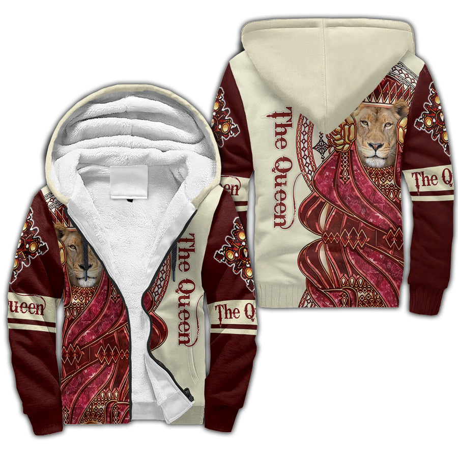 Lion Queen 3D All Over Printed Shirt for Women