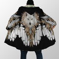 Native Wolf Spirit 3D All Over Printed Unisex Hoodie ML
