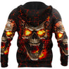 Fire Skull Art Shirts For Men and Women TQH201008