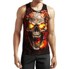 Fire Skull Art Shirts For Men and Women TQH201008