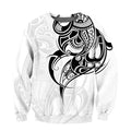 Amazing Polynesian Tattoo Unisex Hoodie ML