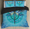 Blue Mandala Dragonfly Bedding Set DD10072003