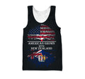 American grow with New zealand 3d all over printed for men and women PL