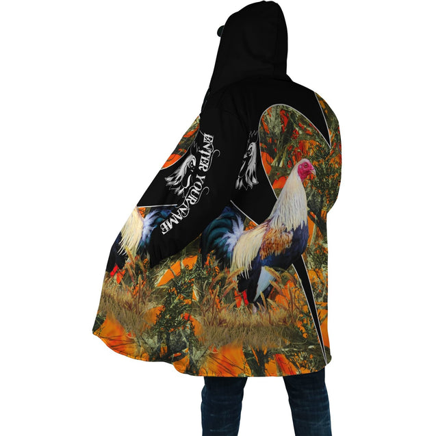 King Rooster Customize II 3D All Over Printed Unisex Hoodie ML