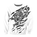 Proud To Be A Polynesian 3D Tattoo Unisex Hoodie ML