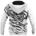 Proud To Be A Polynesian 3D Tattoo Unisex Hoodie ML