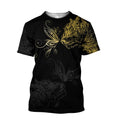 Cat & Butterfly tattoos 3D All Over Printed shirt & short for men and women PL