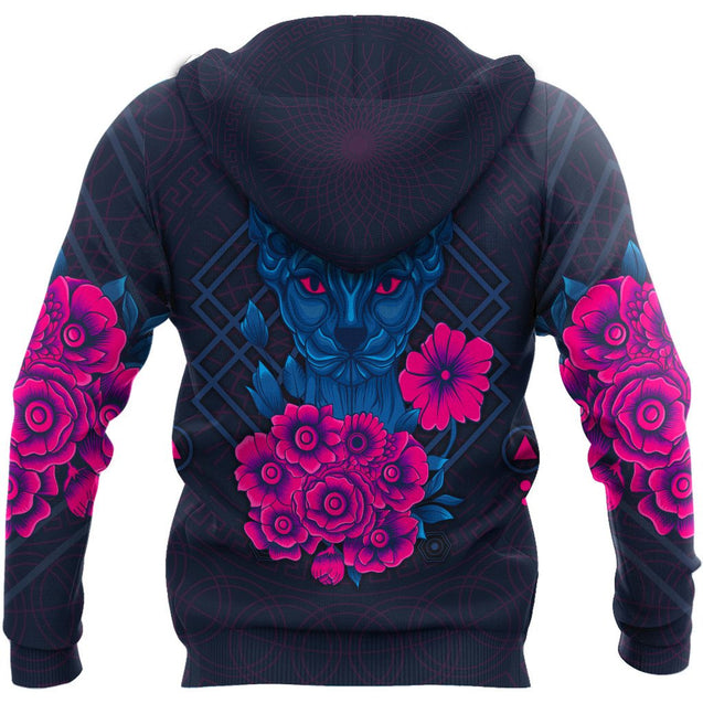 Shpynx & Flower tattoos 3D All Over Printed shirt & short for men and women PL