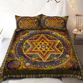 Six Pointed Wicca Art Bedding Set Pi081004S2