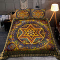 Six Pointed Wicca Art Bedding Set Pi081004S2