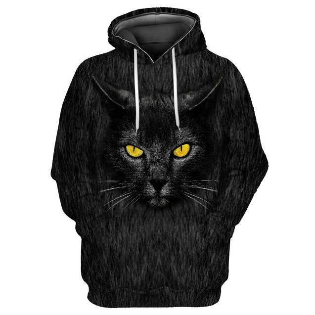 Black Cat Hoodie For Men And Women MH1010204