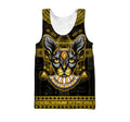 Egyptian sphynx cat 3D All Over Printed shirt & short for men and women PL
