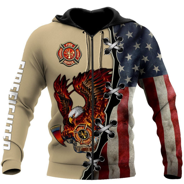 Supper Firefighter Hoodie For Men And Women DA11102001