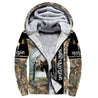 Moose Hunting Camo Over Printed Unisex Deluxe Hoodie ML