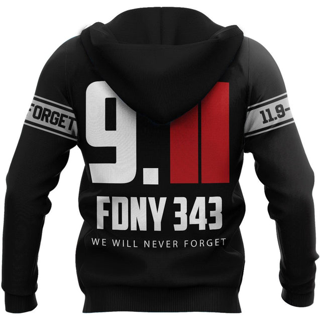 Firefighter never forget our fallen brothers 3D All Over Printed shirt & short for men and women PL