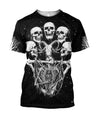 Dark Art Satanic Skull Hoodie For Men And Women JJWST13102002