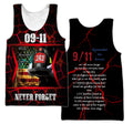 Firefighter 3D All Over Printed shirt & short for men and women PL