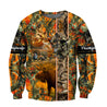 Huntaholic II Camo Over Printed Unisex Deluxe Hoodie ML