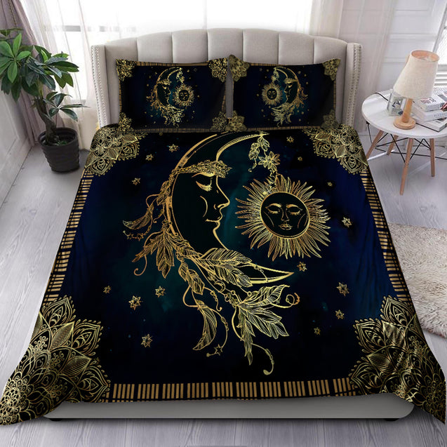 Sun And Moon Wicca Art Bedding Set JJW15102003