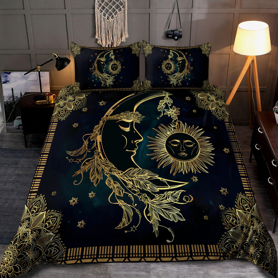 Sun And Moon Wicca Art Bedding Set JJW15102003