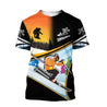 Snowboarding 3D All Over Printed shirt & short for men and women PL