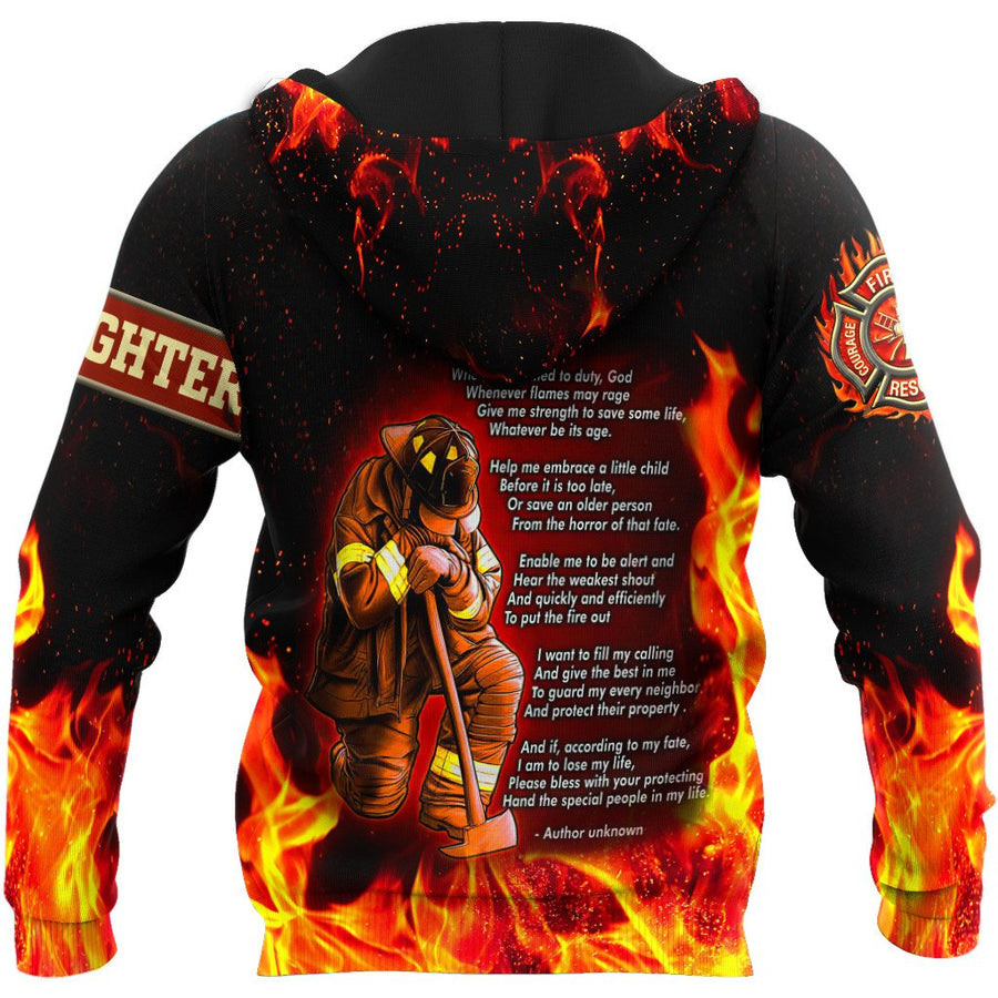 Firefighter 3D All Over Printed for men and women PL