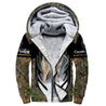 Coyote Hunting Camo Over Printed Unisex Deluxe Hoodie ML