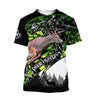 Deer Hunting Camo VIII Over Printed Unisex Deluxe Shirts ML