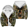 Labrador Hunting Camo II Over Printed Unisex Deluxe Hoodie ML