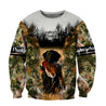 Labrador Hunting Camo II Over Printed Unisex Deluxe Hoodie ML