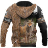 Coyote Hunting Camo II Over Printed Unisex Deluxe Shirts ML