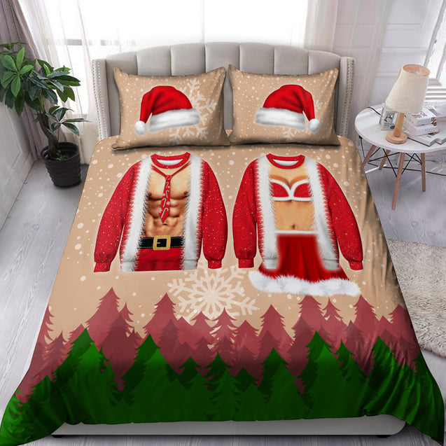 Couple Merry Christmas Bedding Set TNA10202001