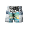 Ski in winter 3D All Over Printed shirt & short for men and women PL