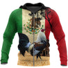 Mexican Rooster All Over Printed Unisex Deluxe Hoodie ML