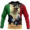 Mexican Rooster All Over Printed Unisex Deluxe Hoodie ML