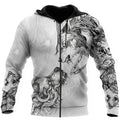 Tattoo Wolf 3D All Over Printed Hoodie For Men and Women DAST22102005