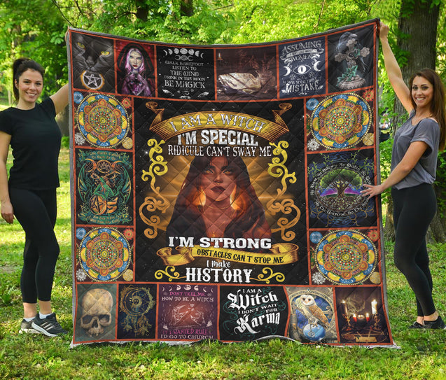 I Am Special Wicca Art Quilt Blanket JJW23102001