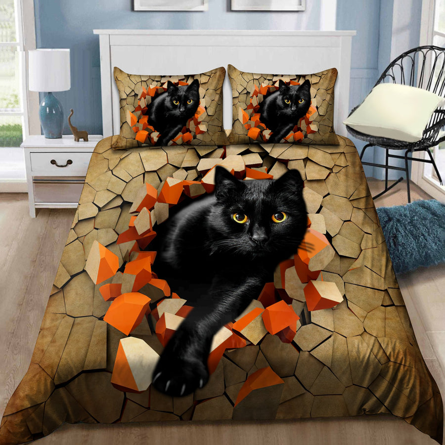 Black Cats Bedding Set NTN10232006