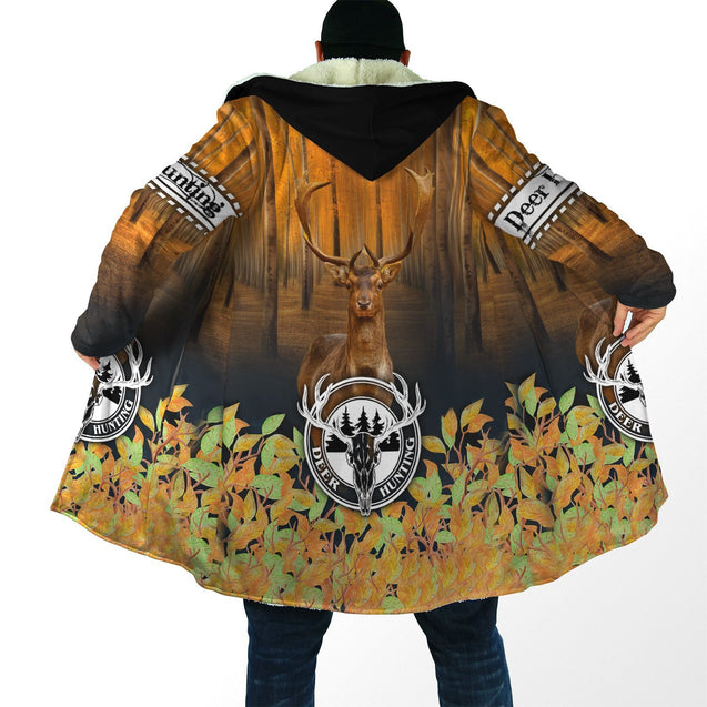 Deer Hunting 3D Over Printed Unisex Deluxe Hoodie ML