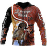 Pheasant Hunting Camo 3D Over Printed Unisex Deluxe Hoodie ML