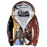 Pheasant Hunting Camo 3D Over Printed Unisex Deluxe Hoodie ML