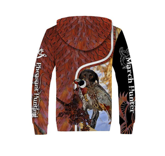 Premium Pheasant Hunting March Hunter Camo 3D Over Printed Unisex Shirts ML