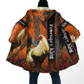 Premium February Rooster  3D Over Printed Unisex Shirts ML