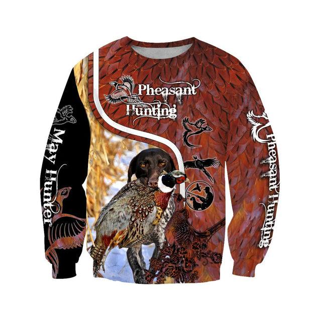 Premium Pheasant Hunting May Hunter Camo 3D Over Printed Unisex Shirts ML