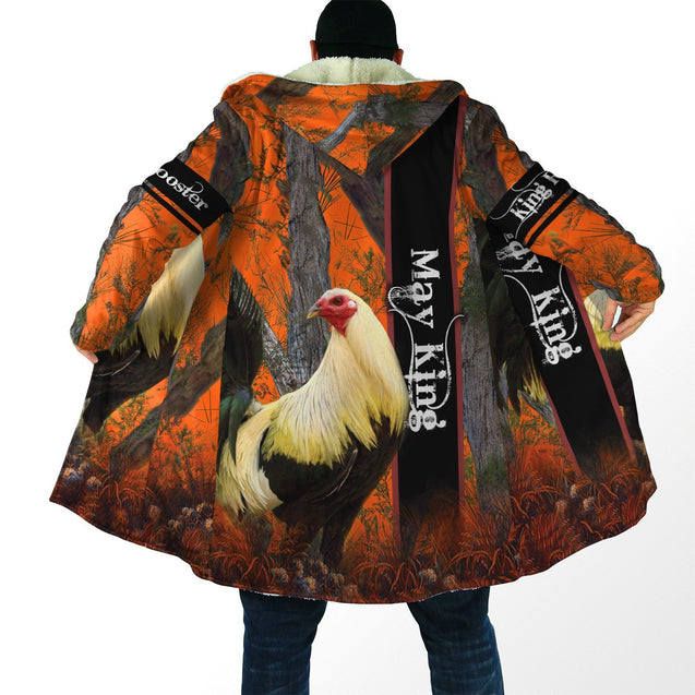 Premium May Rooster  3D Over Printed Unisex Shirts ML