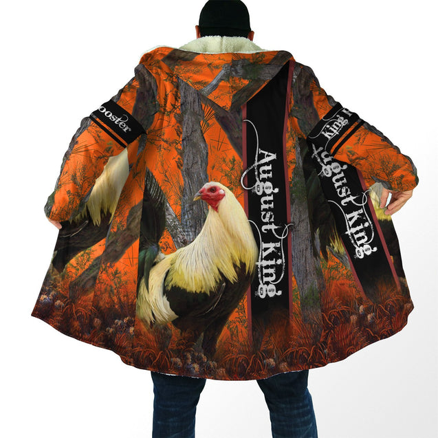 Premium August Rooster  3D Over Printed Unisex Shirts ML