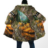 Deer Hunting Camo 3D Over Printed Unisex Deluxe Hoodie ML