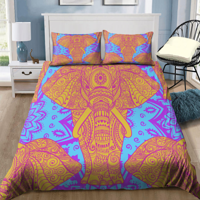 Mandala Elephant Bedding Set MH2810204