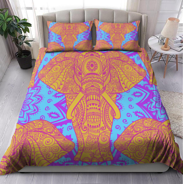 Mandala Elephant Bedding Set MH2810204